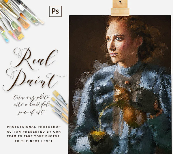 27+ Real Paint Actions Free & Premium Best PSD Actions